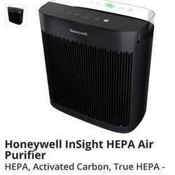 Honeywell InSight HEPA Air
Purifier
HEPA, Activated Carbon, True HEPA -
500 Sq. ft. - 2535.9 gal/min - Black