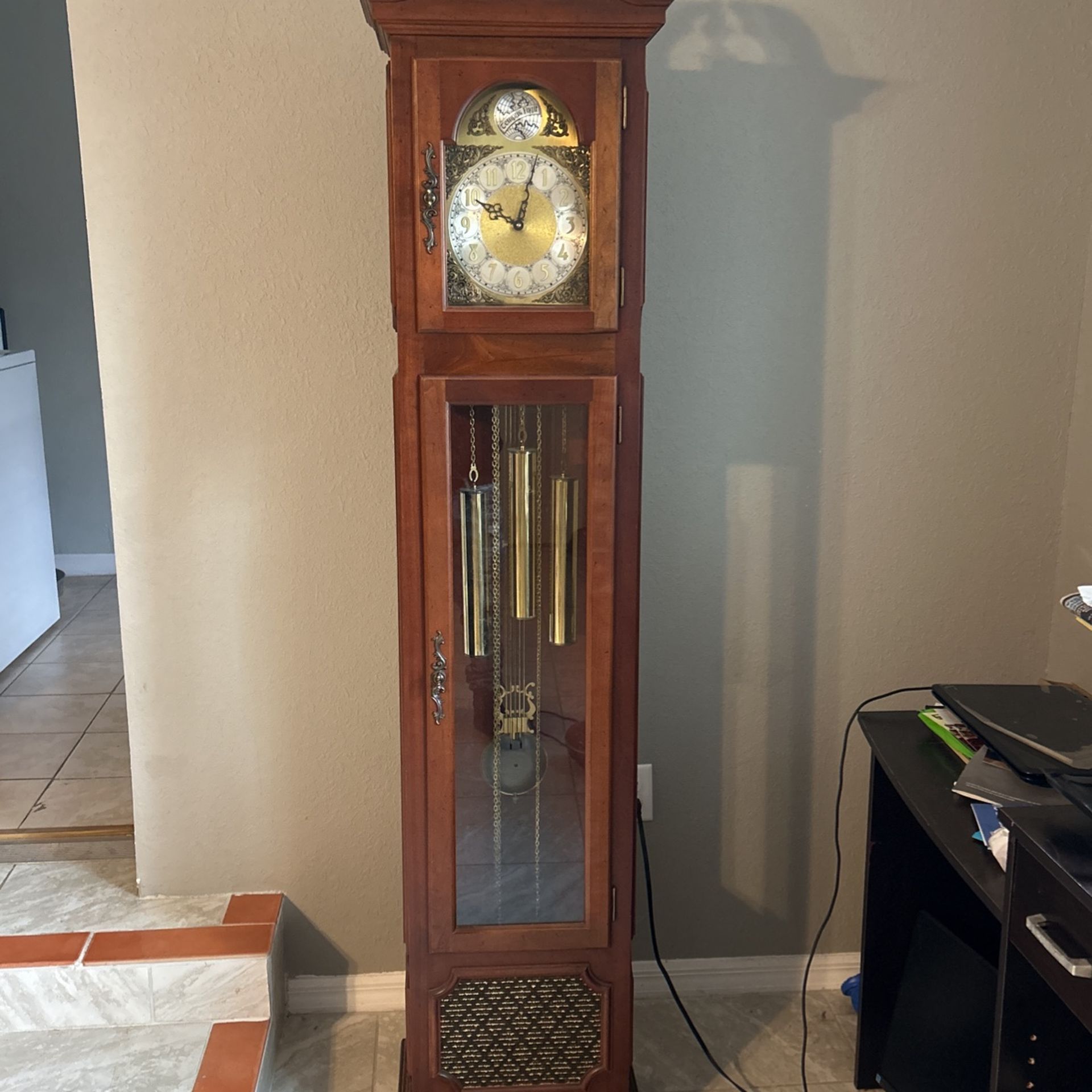Emperor Grandfather Clock Model 300 Size 82”x 19 1/2 X 13”