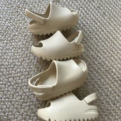 Yeezy Slides Bone Infant Sizes 4,5,6,7