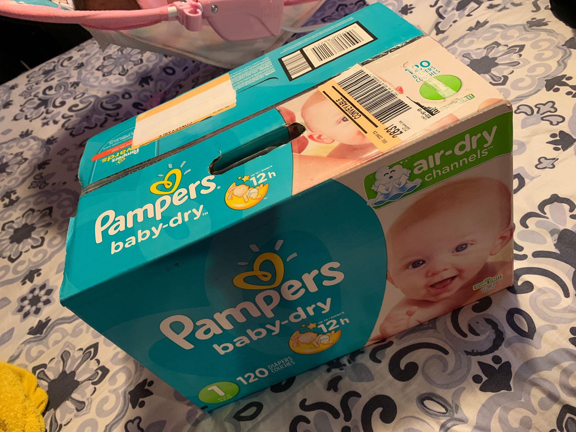 Pampers size 1, 120 count