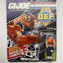 GI Joe Real American Hero D.E.F. Cutter