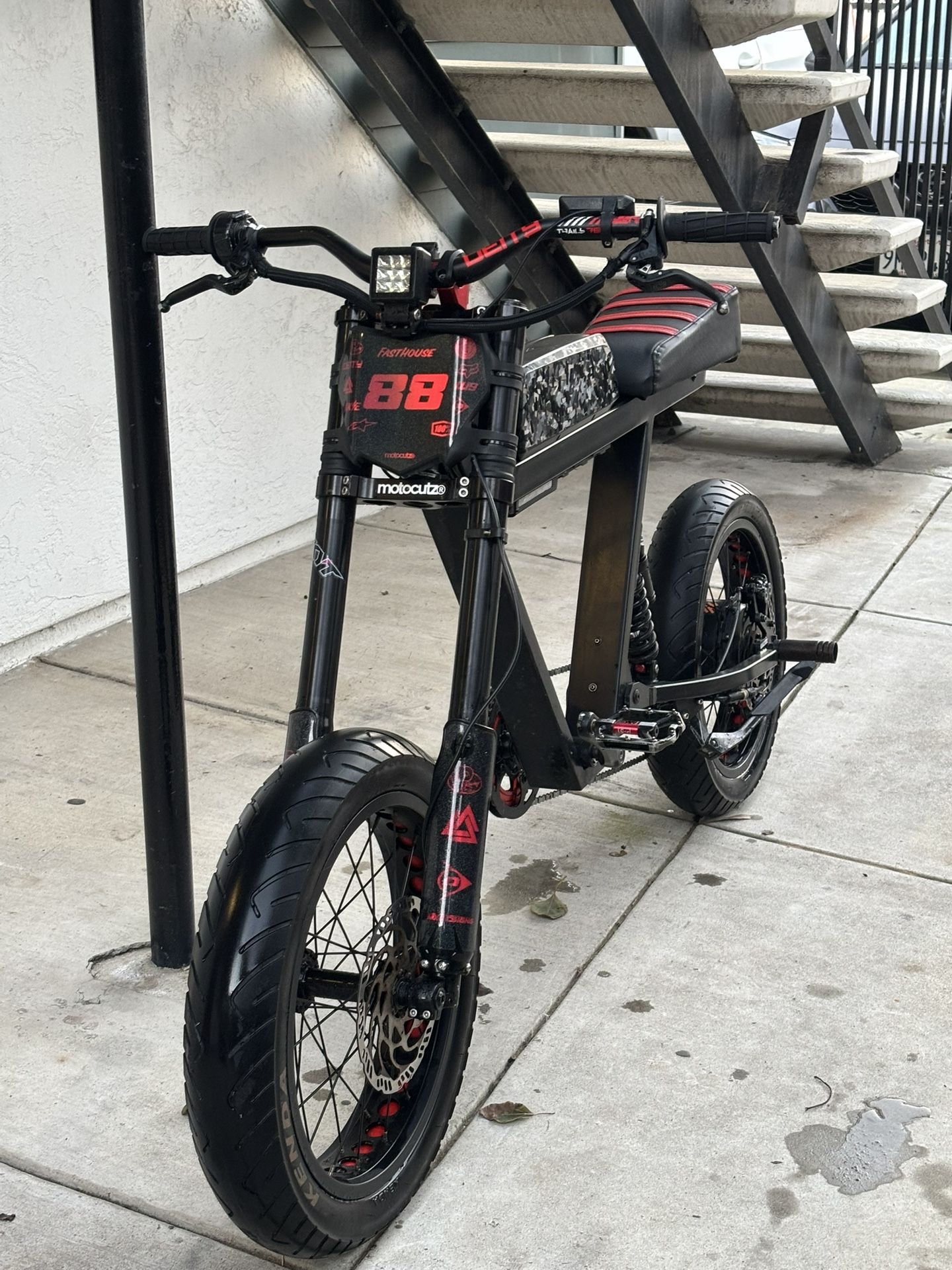Upgraded P51 Bullet E bike