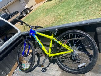 Mongoose Scepter 24" Mountain Bike - Green/Blue