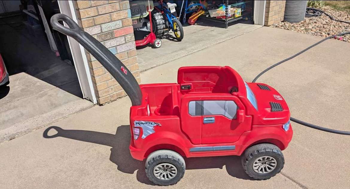 Step 2 Ford raptor push car for toddlers