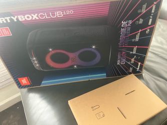 New JBL party box club 120