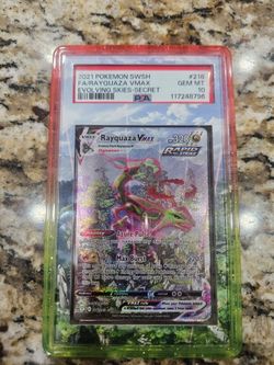 PSA 10 Rayquaza Vmax