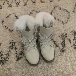 Espirit faux fur shoe size 8 jesse/e1jss20