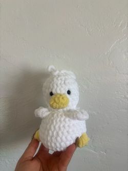 Handmade Crochet Duck Amigurumi Plush