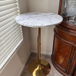 Marble Cocktail Table Stand 