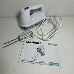 Cuisinart Power Advantage 5-Speed Hand Mixer. 