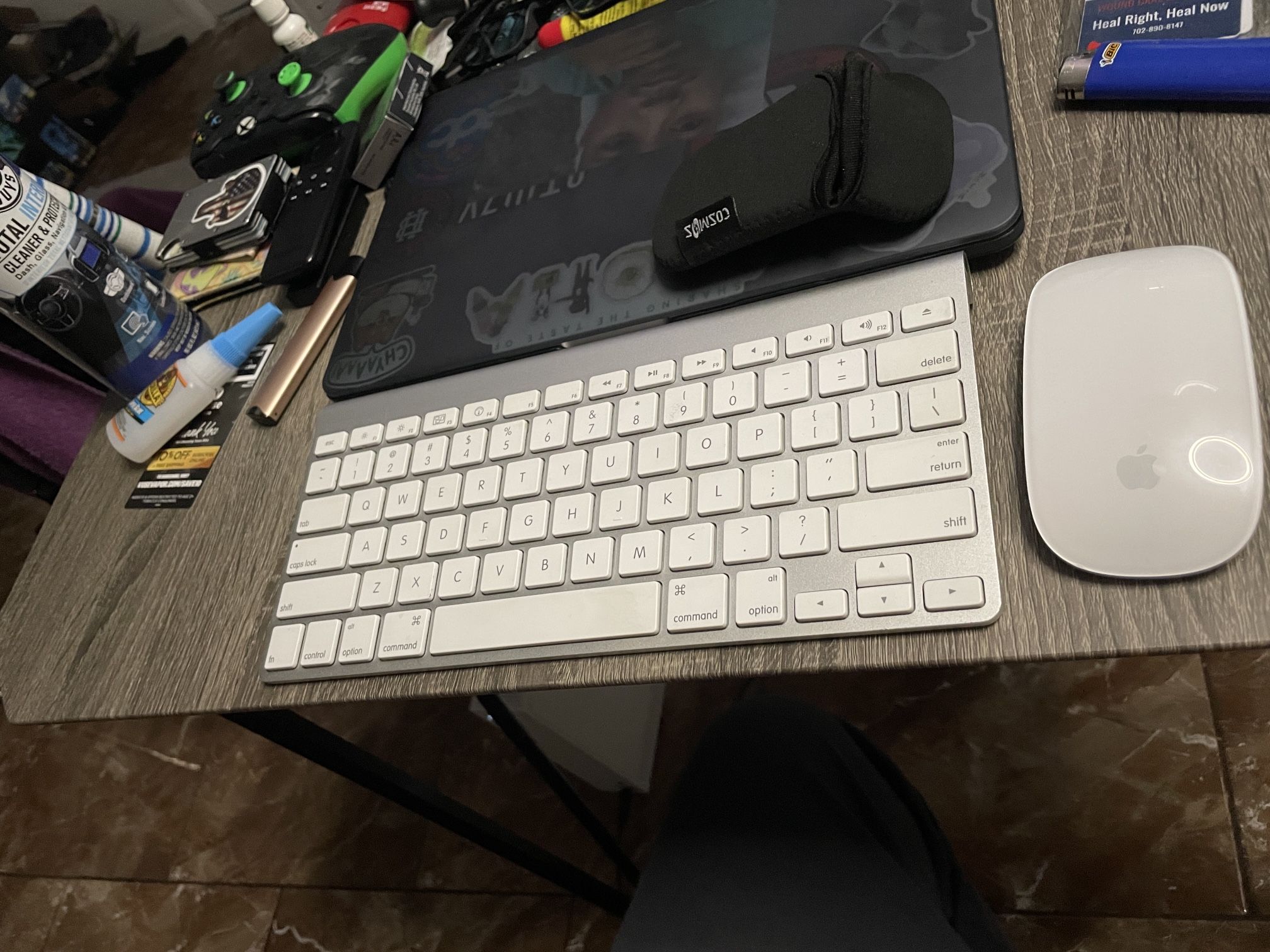Apple Wirelesss Keyboard And Mouse