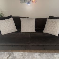 Buttery, Soft, Brown Couch