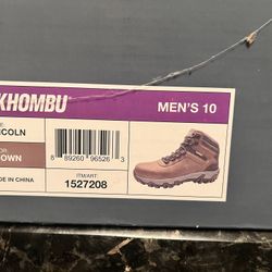 New Khombu Hiking Boots Size 10