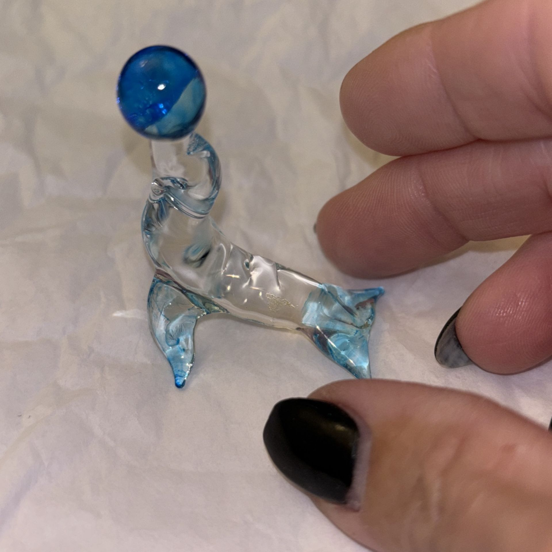 Beautiful Crystal De Lites By Manon Seal With Ball See Other Listings For Swarovski Crystal