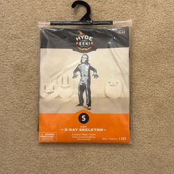 X-Ray Skeleton Kids Halloween Costume Size Small (4-7)