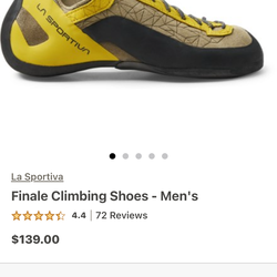 La sportiva finale climbing shoes