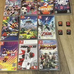 Switch Game/SD card/joycons (See Description)