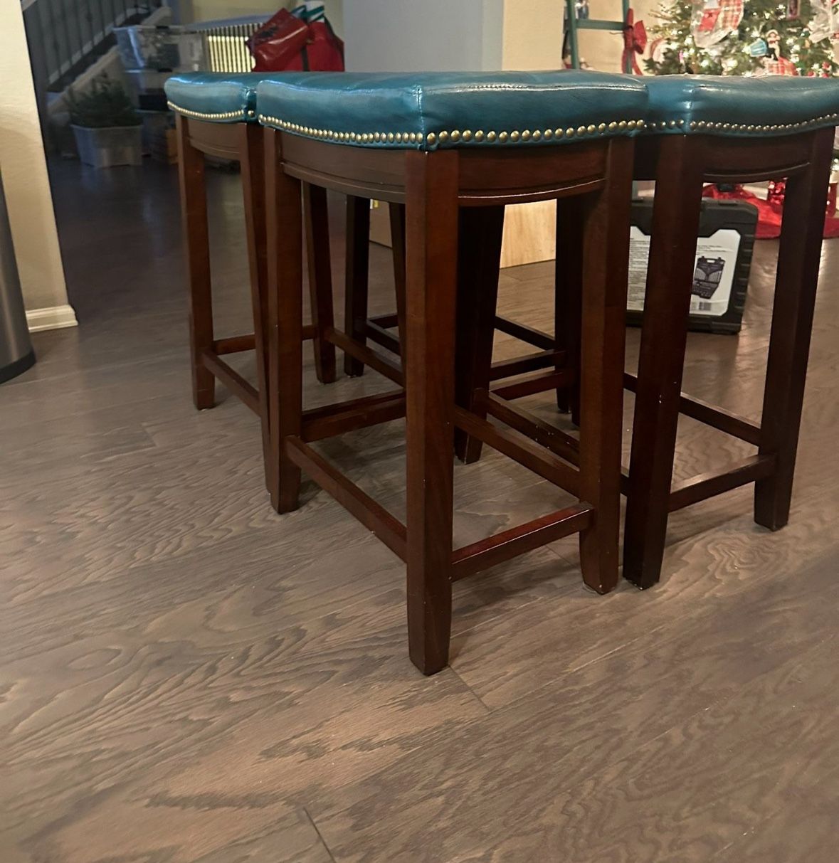 Teal Bar Stools Counter Height 