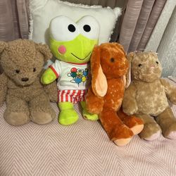 Build A Bear Keroppi/build A Bear Lot 