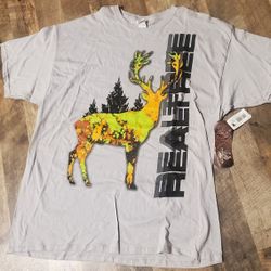 RealTree Deer Splatter T-Shirt 2XL new with tags