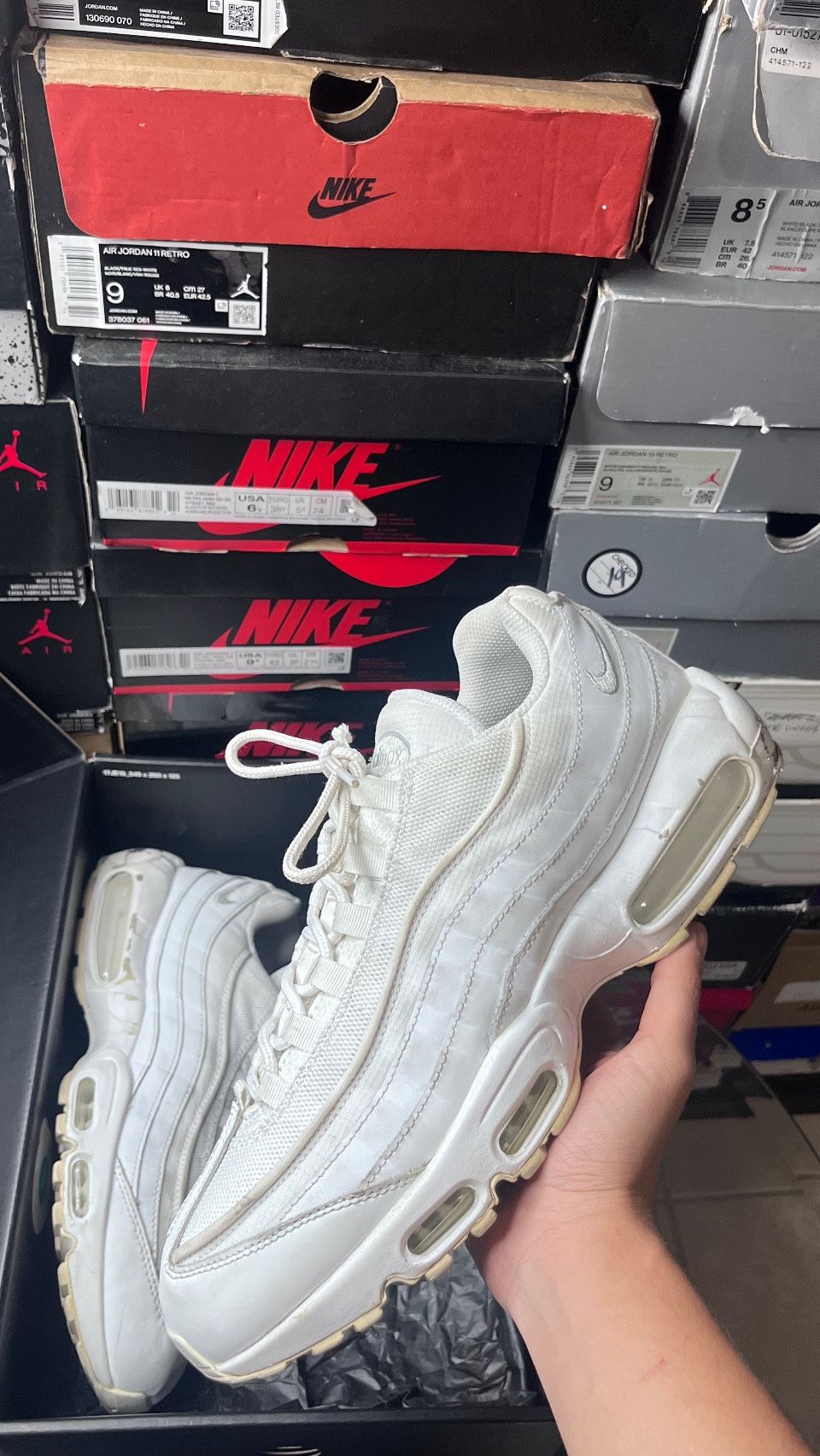 air max 95 white