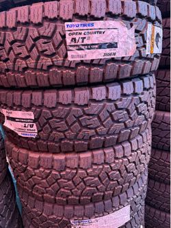 285/75/16 Toyo open country, tenemos todas las marcas y medidas