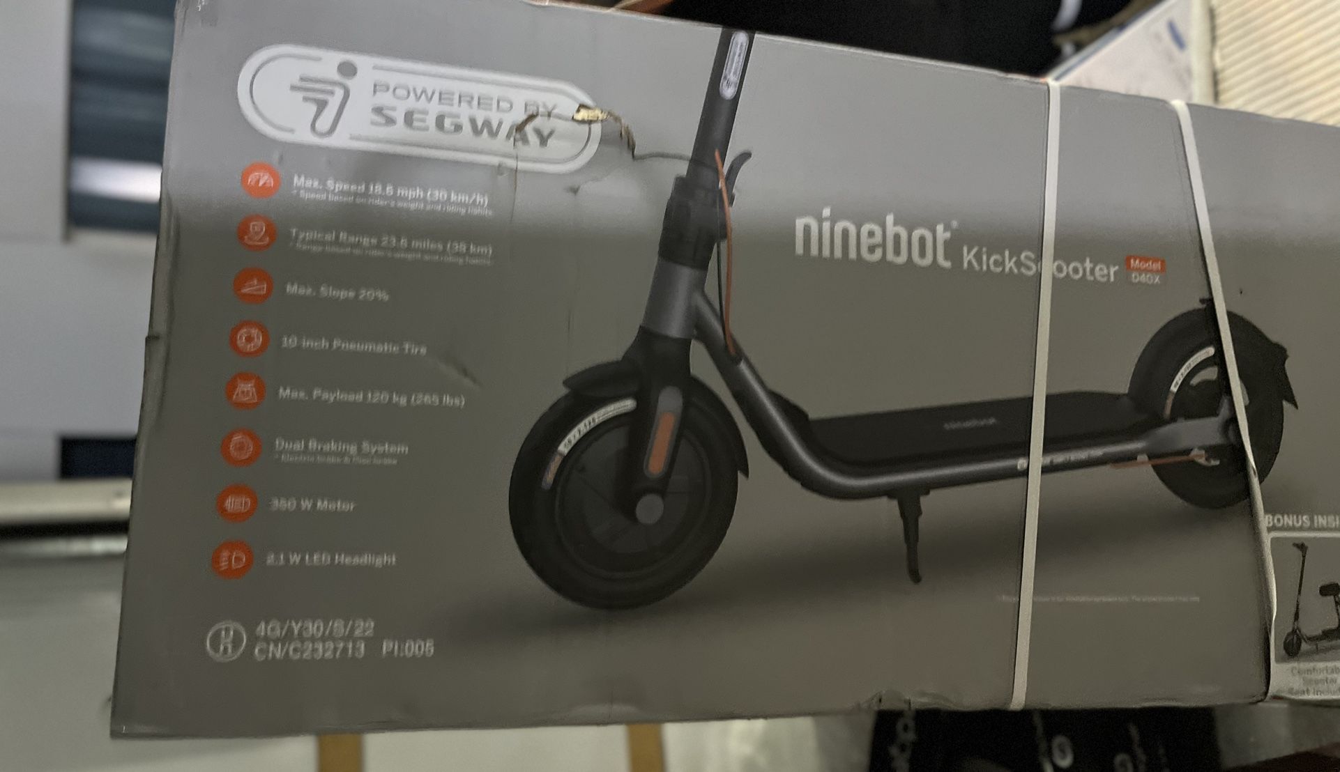 Segway NineBot D 40 X Electric Scooter