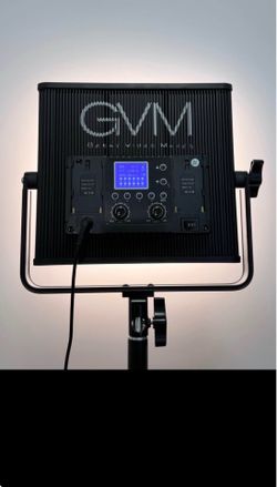 GVM 672SB. 2 Pack LED Video Lighting Kits with 2 stand