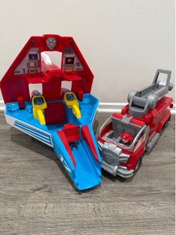 Paw patrol bundle fire truck and jet