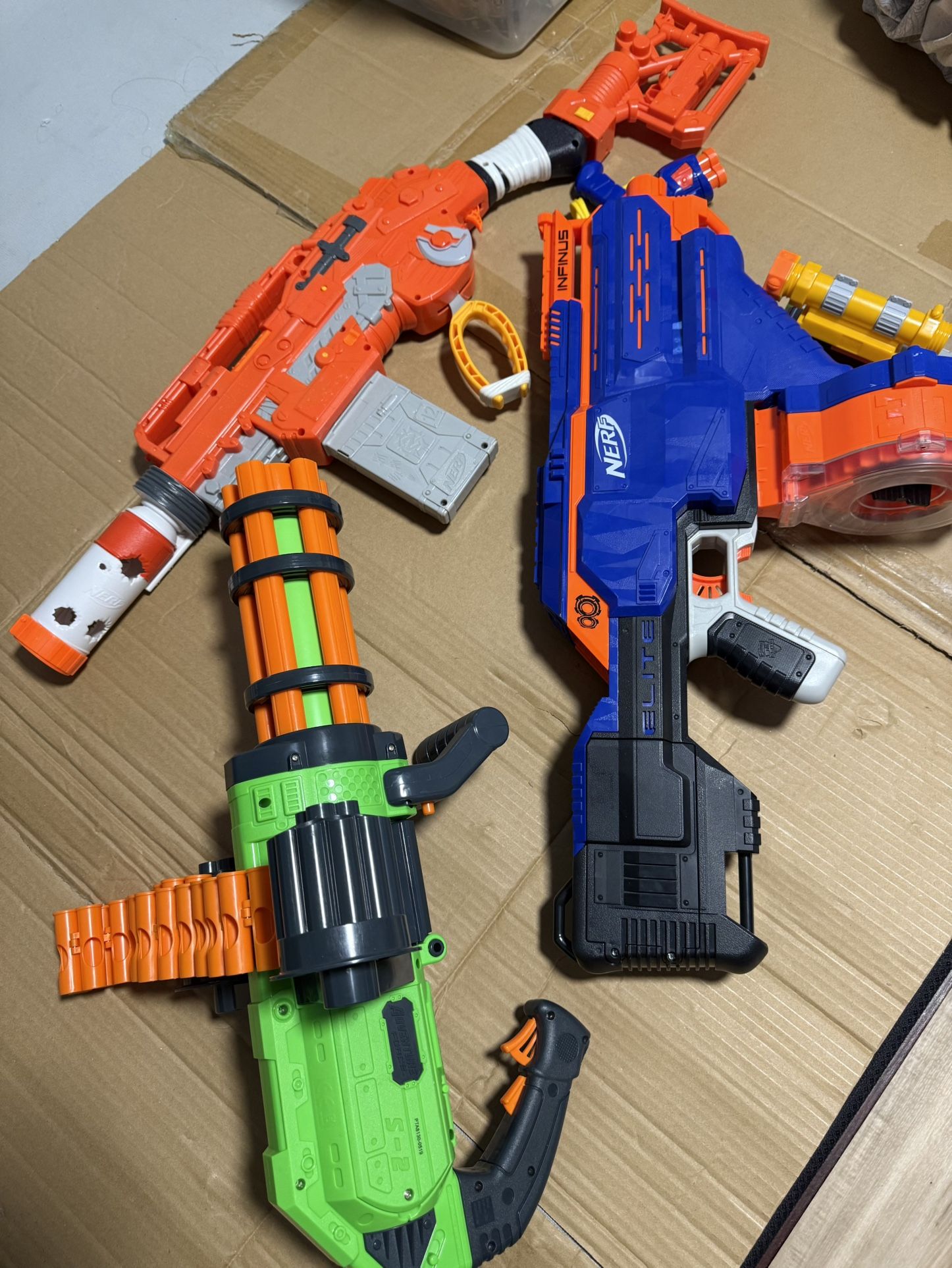 NERF Infinus N-Strike Elite Toy Motorized Blaster