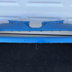 BLUE TOYOTA RAV4 FRONT BUMPER 2016 2017 2018