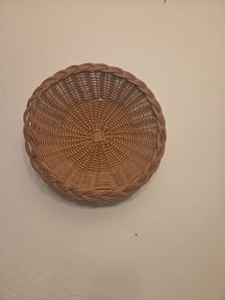 Rattan woven basket 14 inch