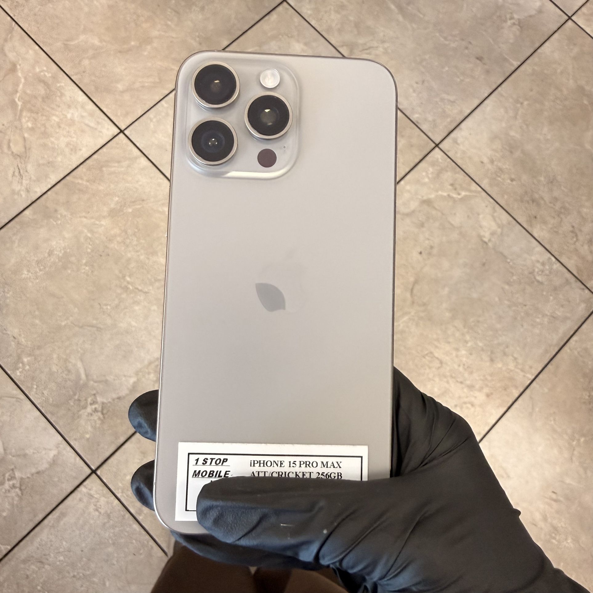 iPHONE 15 PTO MAX ATT/CRICKET 