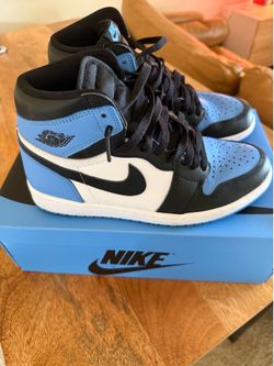 Jordan 1 Retro High UNC Toe 8.5