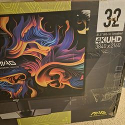 MSI MAG 321UPX QD-OLED Gaming Monitor READ
