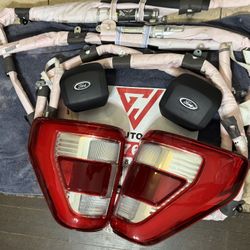 2022 2023 2025 Ford F-150 F-250 Driver left And passenger right led tailights with roof curtains set