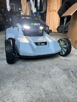EGO push lawnmower 21 inch with battery and charger
