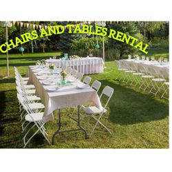 Chairs and Tables