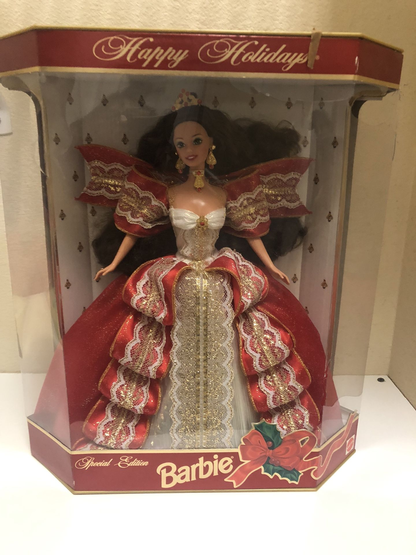 Vintage RARE Happy Holiday 1997 Barbie 