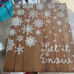 Light Up Christmas Wall art