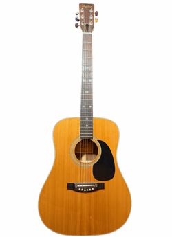 Vintage Angelica Acoustic Guitar D-412 Clean