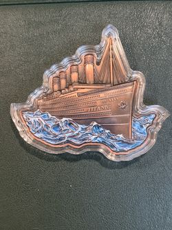 Titanic 5 ounces copper