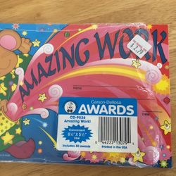 Desk Tags & Awards & Disney Stickers