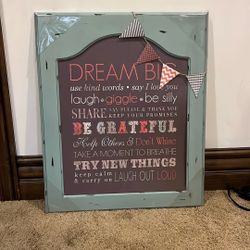 Girls Bedroom Picture Frame