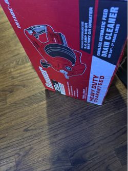 Bauer cordless auger never used 60 in box tool only no battery or charger