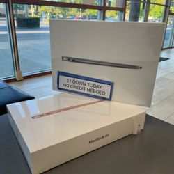NEW Apple MacBook Air M1 13.3inch (2020) - Pay $1 DOWN AVAILABLE - NO CREDIT NEEDED