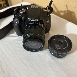 Cannon Rebel T3i w/ 24mm Lens