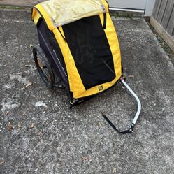 Double Kid Bike Trailer 