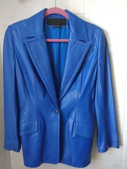 Misses Leather Blazer