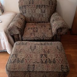 Chair And Ottoman 